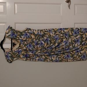 Connected, 18W, Blue floral print